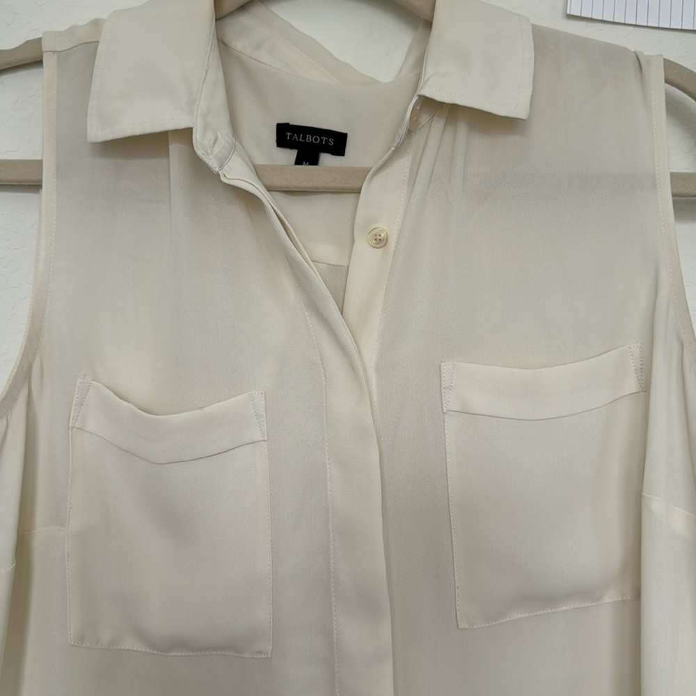 Talbots sheer top - Picture 2 of 2